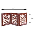 thumbnail image 4 of Barrière pour Animaux en Bois Ajustable et Roulée en 3 Sections, 4 of 4
