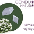 thumbnail image 3 of WWS-Matubo Czech Gemduo 2-Hole Chalk Silver Splash, 50g, 3 of 4