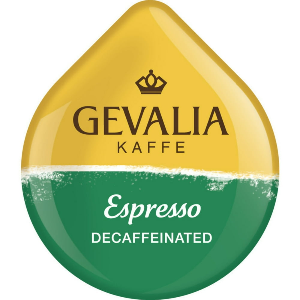 Gevalia Decaffeinated Espresso Coffee TDisc for Tassimo Brewing System