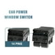 thumbnail image 4 of Interruptor de Control de Ventanilla Eléctrica Unique Bargains 83071AE01B Negro para Nissan Altima 98-01 Frontier 00-04 Sentra 98-99 Xterra 00-04, 4 of 10
