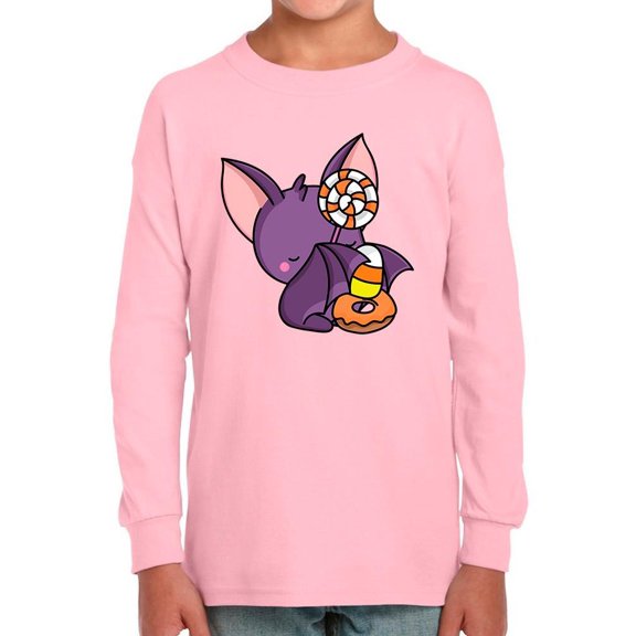 Cute Funbatty W Candy Long Sleeve Toddler -Image by Shutterstock,  3 Toddler
