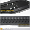 thumbnail image 7 of Stehlen 733469494782 6" OE Series With Polymer Stripes Design Aluminum Running Boards - Matte Black For Tacoma 2005-2022 Access ( Extended ) Cab, 7 of 7