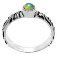 thumbnail image 5 of Natural Ethiopian Opal 925 Sterling Silver Ring s.6 Jewelry DGR1119_F_6 R-1042, 5 of 7