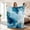 30 inch * 40 inch, variant on 1pc Blue & Golden Abstract Flannel Throw Blanket - Soft Cozy Polyester Digital Design, All-Season for Couch, Sofa, Bed, Office, Christmas & Travel Decor
