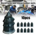 thumbnail image 2 of 10 Uds. Clavos de goma para reparación de neumáticos al vacío, clavos en espiral para reparación de neumáticos sin cámara de motocicleta, clavos de goma, 2 of 8