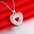 thumbnail image 1 of Abalorios de plata de ley 925 con forma de mariposa para mujer, collar, joyería, colgante de corazón bonito a la moda, serpiente, 1 of 2