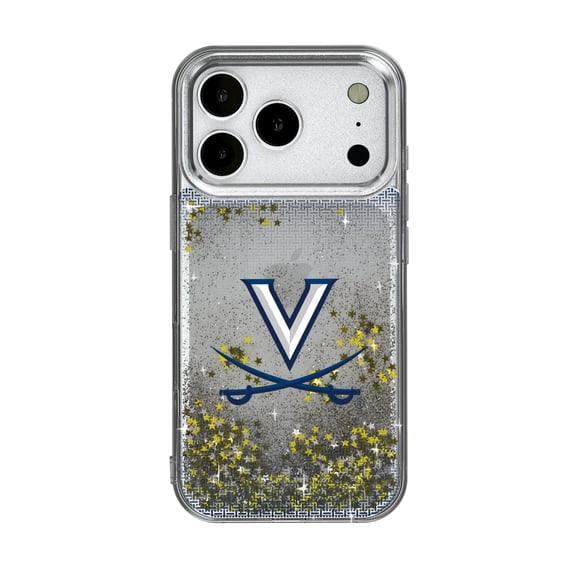 Virginia Cavaliers Linen Logo iPhone Glitter Case
