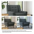 thumbnail image 4 of Dreamsidea Accent Chairs Set of 2 for Living Room Grey, 4 of 7