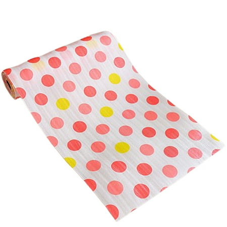 

HCfood 300cm Drawer Mat Eco-friendly Moisture-proof Cute Printing Shelf Paper Cabinet Drawer Liner Table Mat for Kitchen