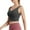 Grey, variant on High Neck Sports Bra for Women Longline Full Coverage Sports Bras Medium Impact Padded Workout Crop Tops for Yoga Gym Light Gray L