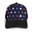 thumbnail image 3 of Yiaed Watercolor Stars1 Print Baseball Cap Dad Hat Polo Style Plain Blank Adjustable Size, 3 of 5