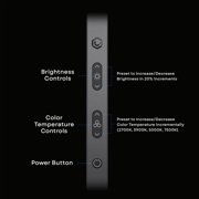 Lume Cube Edge Desk Light with Clamp (Black)