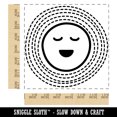 thumbnail image 2 of Smiling Sun Shine Doodle Square Rubber Stamp Stamping Scrapbooking Crafting - Medium 1.75in, 2 of 7