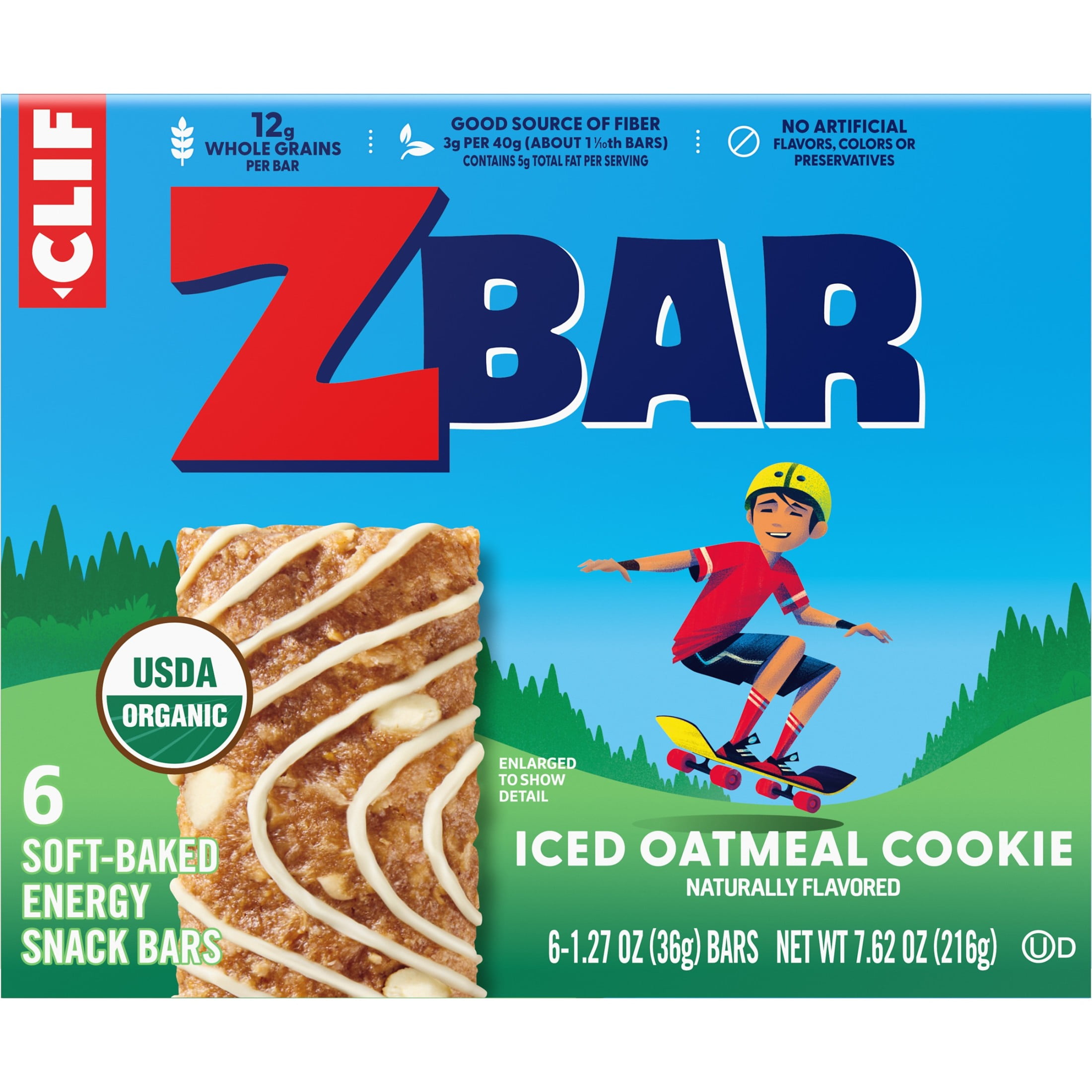 グランド牧場 セレクトセール Oatmeal Iced Zbar Cookie Bars Snack Baked Soft Flavor Tea