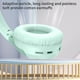thumbnail image 5 of Pisexur Electrónica para Hombres Auriculares Bluetooth Auriculares Inalámbricos Supraaurales Auriculares Inalámbricos Bluetooth Reducción de Ruido Inteligente Estéreo HiFi Auriculares Plegables Con E, 5 of 8