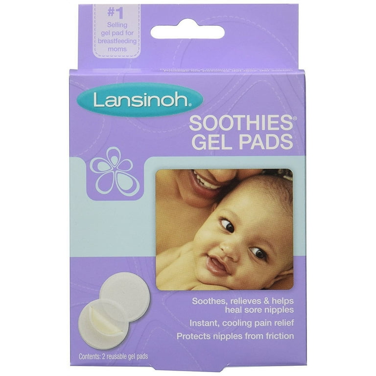  Lansinoh Soothies Cooling Gel Pads, 2 Count