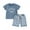 Blue, variant on Bagilaanoe 2pcs Toddler Baby Boy Shorts Set Short Sleeve Letter Print T Shirt Tops   Checkerboard Shorts 6M 12M 18M 24M 3T Kids Casual Summer Clothes