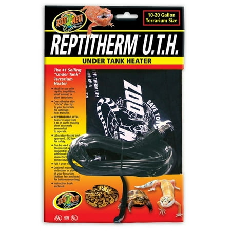 UPC: 0097612300055 | Zoo Med Laboratories Reptitherm® Small Under Tank Heater 6 X 8 Inch