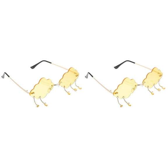 2 Count Blue Light Glasses Sunglasses Halloween Party Women's