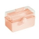 thumbnail image 2 of Caja de maquillaje de escritorio transparente y de alta capacidad, caja de almacenamiento portátil con espacio para maquillaje de mano., 2 of 5