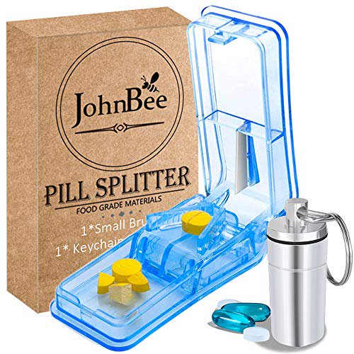 JohnBee Pill Cutter Best Pill Cutter for Small Pills Design in The