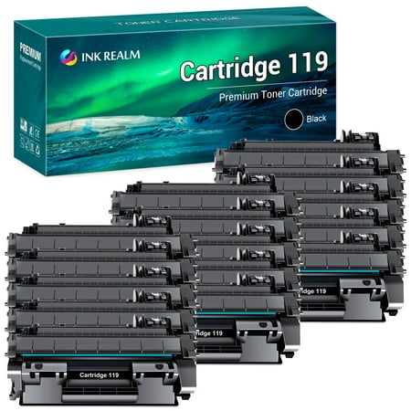 Ink realm Compatible Toner Cartridge for Canon 119 ImageClass MF6160dw MF414dw MF5950dw MF5880dn MF5850dn MF416dw LBP253dw LBP6300dn Printer (Black, 15-Pack)