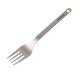 thumbnail image 1 of Tomshoo Titanium Cena de Vajilla Frok Cubierias Fuiltencias Para Acampar Al Aire Libre en Casa, 1 of 7