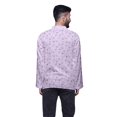 thumbnail image 4 of Atasi Kurta Décontractée Imprimée à Col Chinois Chemise Ethnique Kurta Courte pour Homme Tunique, 4 of 5