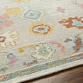 thumbnail image 5 of Hauteloom Kapaya Wool Hallway, Kitchen Runner Rug - Traditional - Yellow, LightPink, Aqua - 2'6" x 10', 5 of 6