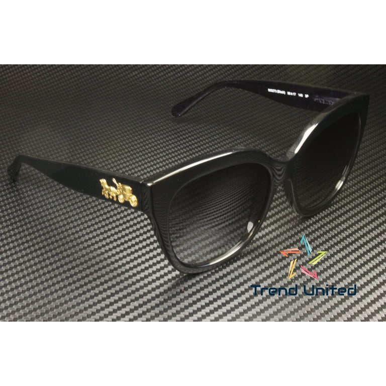 Coach 56mm Beautiful Black and Silver Sunglasses COACH 56mm Universal Fit Gradient Square Sunglasses | Nordstrom main image 3