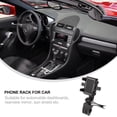 thumbnail image 3 of KONTONTY 1pc Car Phone Stand Rotating Dashboard Phone Mount Free Horizontal Vertical Adjustment Black, 3 of 8