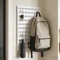 thumbnail image 6 of Wall Mounted Kitchen Storage Rack No Punch Pegboard Multi Functional Drains Organizer, 6 of 6