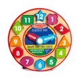 thumbnail image 1 of Melissa & Doug Shape Sorting Clock - Jouet éducatif en bois, 1 of 6