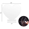 thumbnail image 4 of Hojas Acrílicas de 18 Piezas para Panel Fundido de Base de Luz para Letrero de Mesa DIY Craft, 4 of 9