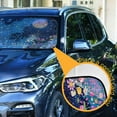 thumbnail image 3 of Girl Read Book in Moonlight Car Windshield Sun Shade Foldable Car Front Window Visor Heat and UV Protection 57x31.5, 3 of 8