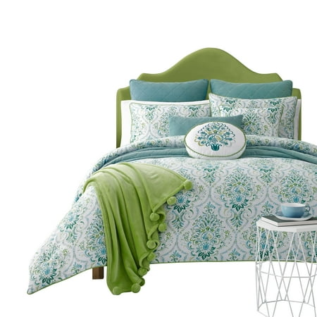 Kinsley Teal Comforter Set By Five Queens Court Walmart Com