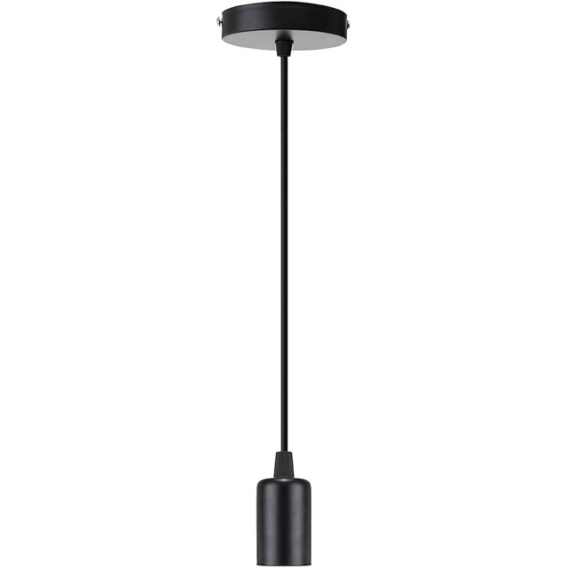 E27 Lamp Socket, Pendant Light Fixture Ceiling With Wire Lamp Holder Diy Lamp Accessories