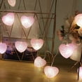 thumbnail image 3 of Costeam Valentine's Day Heart String LED Lights, Battery Operated Lantern, Wedding Party Decor, Romantic Bedroom Living Room Accent, 3 of 3
