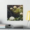 thumbnail image 4 of Hydrangea in Pointillism - Canvas, 4 of 10