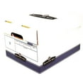 thumbnail image 2 of Bankers Box, FEL0077101, R-Kive Offsite File Storage Box, 20 / Pack, White,Blue, 2 of 2
