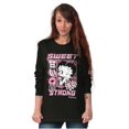 thumbnail image 4 of Kanji Betty Boop Sweet But Strong Women Plus Size Long Sleeve Tee Brisco Brands 2X, 4 of 5