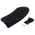 thumbnail image 2 of Almencla Motorcycle Cafe Racer Seat Hump Vintage Cushion Saddle pad with Diamond Stiching, 2 of 3