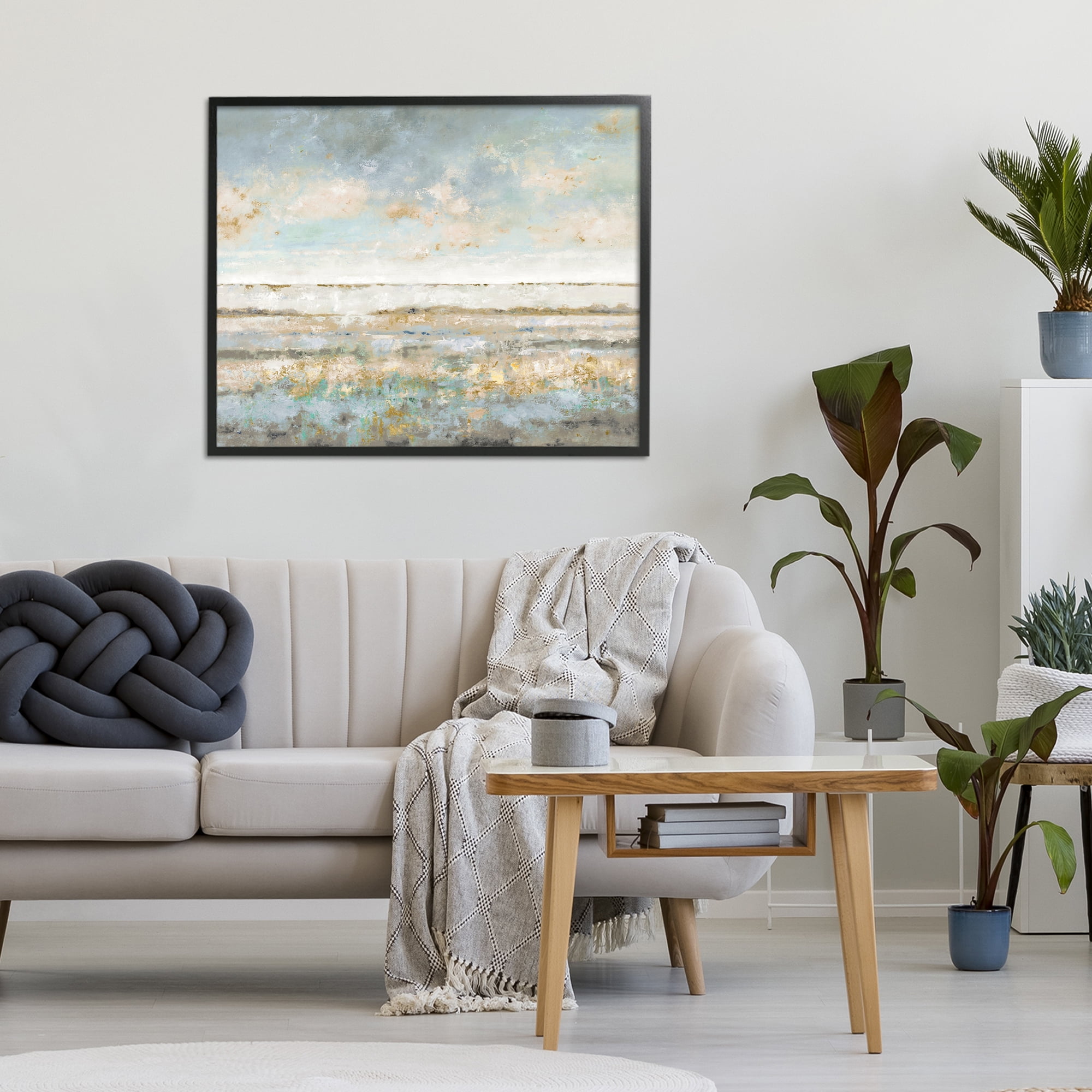 Stupell Industries Contemplative Mood Abstract Black Framed Giclee Art, design by Lorenzo Collective