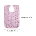thumbnail image 4 of Babero para adultos Qarigey talla grande resistente al agua 2 capas, 4 of 6