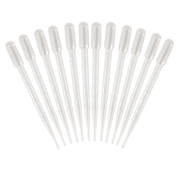 Plastic Pipettes 12-Count Package By Supertek Scientific