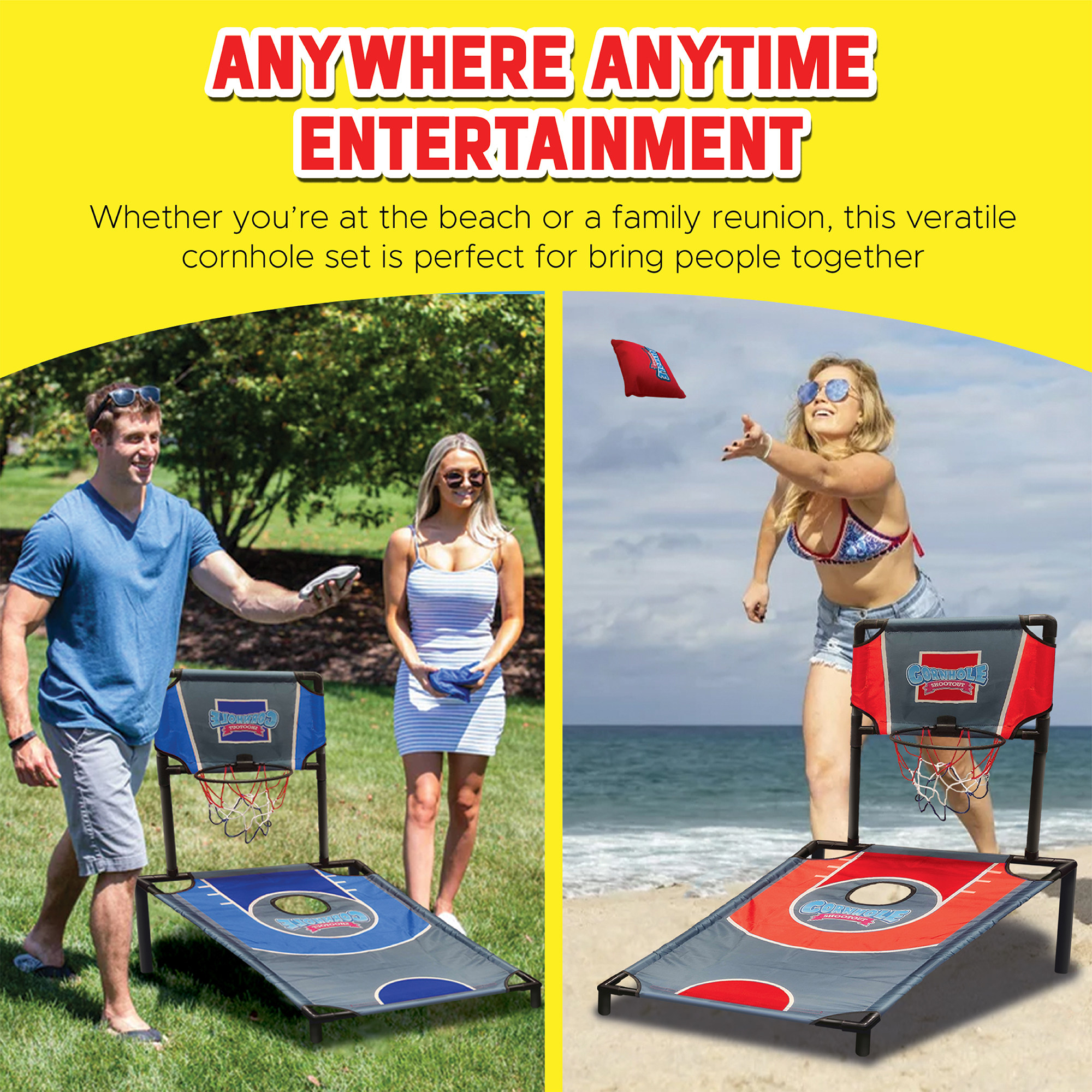 ABetter Design Cornhole Shootout 2-in-1 Game photo 6