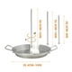 thumbnail image 3 of Vertical Skewers Stainless Steel Vertical Grill With 10 Inch Detachable Nails Vertical Grill Skewer Nails For Whole Chicken Fish Sausages Steak, 3 of 8