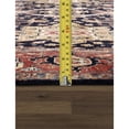 thumbnail image 6 of Pasargad Home Karabakh 93" x 123" Hand-Knotted Wool Area Rug in Rust Red/Navy, 6 of 6