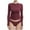 Wine, variant on breaise Plus Size Clearance Women Long Sleeve Mock Turtleneck Shirts Stretch Slim T Shirt Casual Lightweight Tight Tops S-5XL