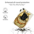 thumbnail image 3 of Allytech iPad Mini 5 Case, iPad Mini 4 Case, iPad Mini 3/ Mini 2/ Mini 1 Case, Slim Fit Auto Sleep Wake Folio Kicksand Cards Pocket Pencil Holder Cover for Apple iPad Min 1 2 3 4 5,Black Cat, 3 of 8